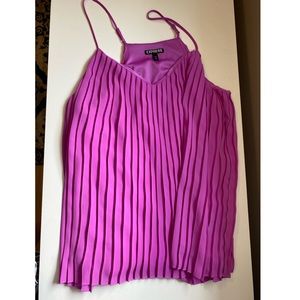 Express Accordion Tank Top